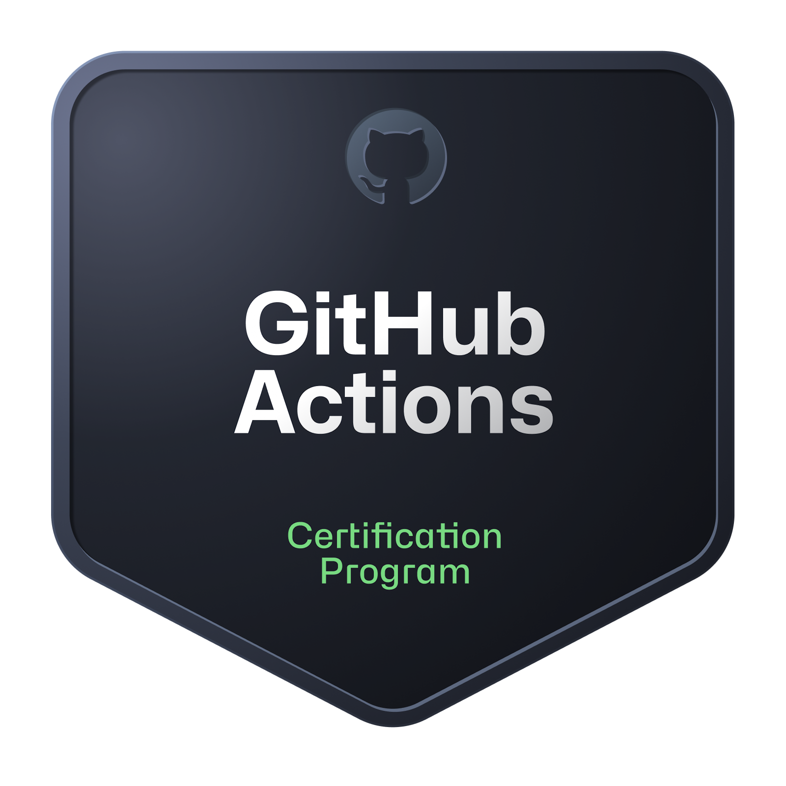 Certification: GitHub Actions